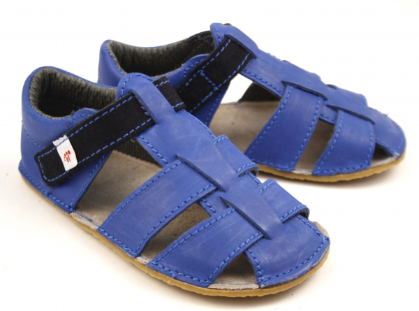 Ef Barefoot sandálky 344 Modrá