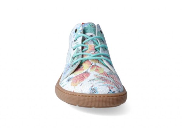 BAREFOOT TENISKY KOEL4KIDS - LADY WHITE FLOWERS